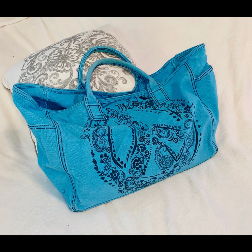 LIFE IS GOOD Canvas Tote Bag 💙